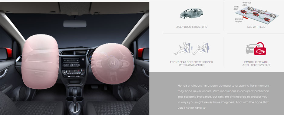 New Brio Car Safety Features