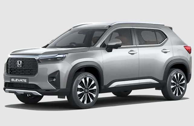 Best Honda Elevate Dealers in Borivali: Your Guide to Choosing the Right One Honda Elevate SUV parked at dealership showroom